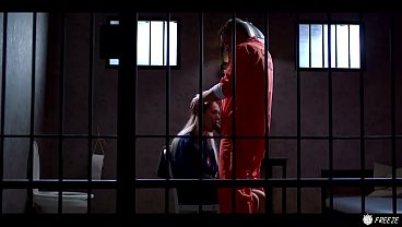 Blonde Secretary Facefucked in Prison - Working Girl Freeze Fucked by Stranger